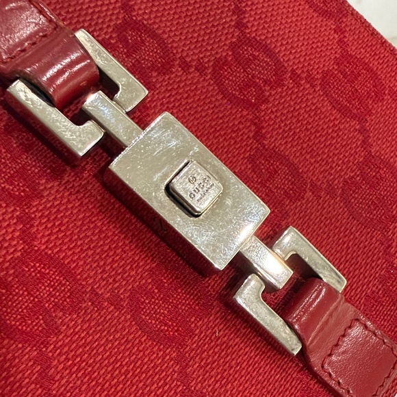 Gucci Jackie bi-fold wallet in red - Picture 4 of 8